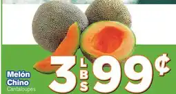 El Super Fresh Melón Chino Cantaloupes offer