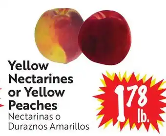 Foodmaxx Yellow Nectarines or Yellow Peaches offer