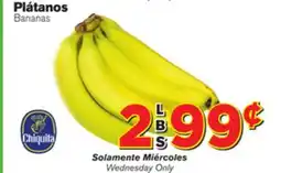 El Super Fresh Bananas offer