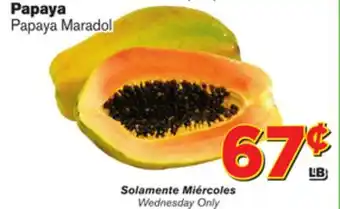 El Super Fresh Papaya Maradol offer