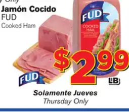 El Super Fresh FUD Cooked Ham offer