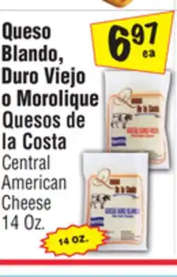El Super Central American Cheese offer