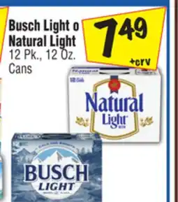 El Super Busch Light o Natural Light offer
