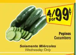 El Super Cucumbers offer