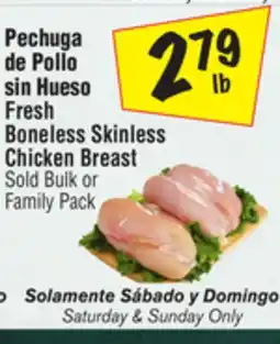 El Super Fresh Boneless Skinless Chicken Breast offer