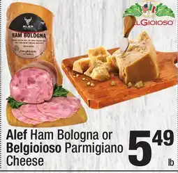 Super King Markets Alef Ham Bologna or Belgioioso Parmigiano Cheese offer