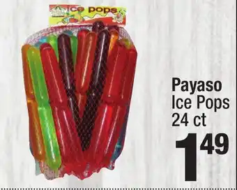 Super King Markets Payaso Ice Pops offer