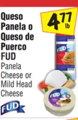 El Super FUD Panela Cheese or Mild Head Cheese offer