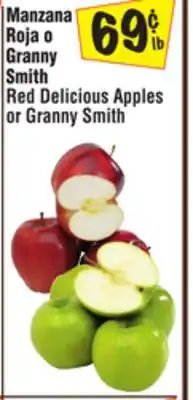 El Super Granny Smith Red Delicious Apples or Granny Smith offer
