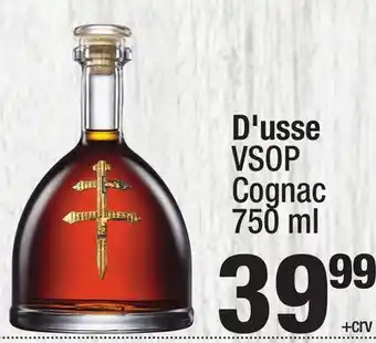 Super King Markets D'usse VSOP Cognac offer