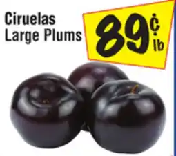El Super Large Plums offer