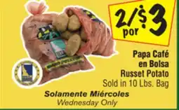 El Super Russet Potato offer