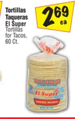 El Super El Super Tortillas for Tacos offer