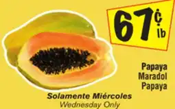 El Super Maradol Papaya offer