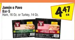 El Super Ham, 16 Oz. or Turkey, 14 Oz offer