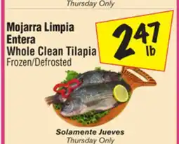 El Super Whole Clean Tilapia offer
