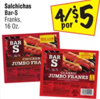 El Super Bar-S Franks offer