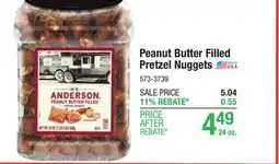 Menards H K Anderson Peanut Butter Filled Pretzel Nuggets - 24 oz offer