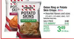 Menards T.G.I. Friday's Cheddar & Bacon Potato Skins - 16 oz offer