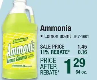 Menards Solutions Lemon Multi-Purpose Ammonia - 64 oz offer