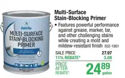 Menards Dutch Boy Multi-Surface Stain-Blocking Primer - 1 gal offer