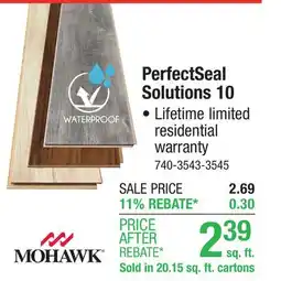 Mohawk PerfectSeal Solutions 10 Veranda Beech 6-1/8 x 47-1/4 Waterproof Laminate Flooring (20.15 sq ft/ctn)