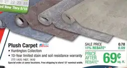 Menards Shaw Huntington Keepsake Plush Carpet 12ft. Wide offer