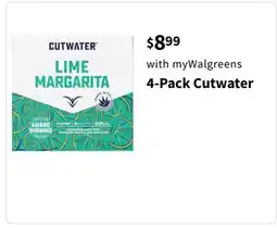Walgreens 4-Pack Cutwater offer