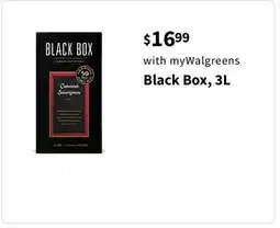 Walgreens Black Box 3L offer