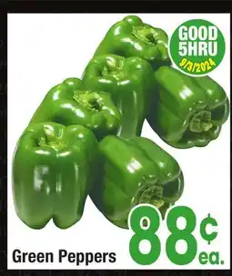 Jewel-Osco Green Peppers offer