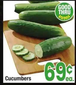 Jewel-Osco Cucumbers offer