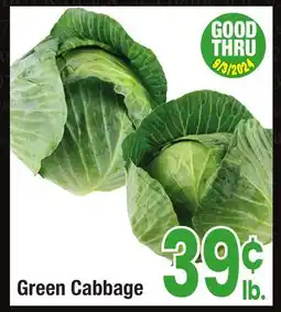 Jewel-Osco Green Cabbage offer