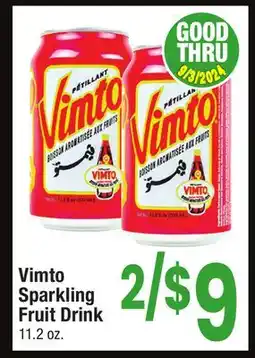 Jewel-Osco Vimto Sparkling Fruit Drink offer