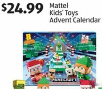 Aldi Mattel Kids' Toys Advent Calendar offer