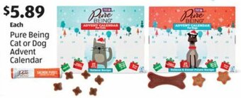 Aldi Pure Being Cat Or Dog Advent Calendar offer