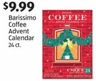 Aldi Barissimo Coffee Advent Calendar offer
