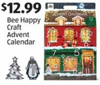 Aldi Bee Happy Craft Advent Calendar offer