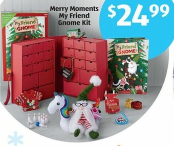 Aldi Merry Moments My Friend Gnome Kit offer