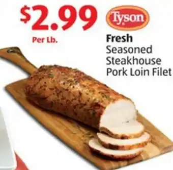 Aldi Fresh Seasoned Steakhouse Pork Loin Filet offer