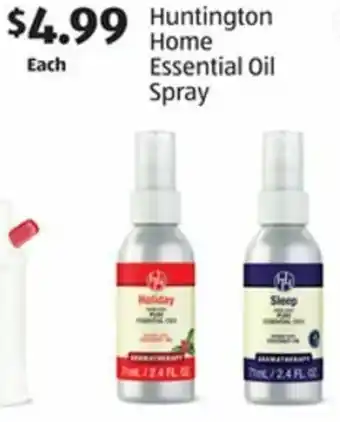 Aldi Hunting Home Essential Oil Spray offer