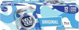 Kroger Kroger Seltzer Water offer