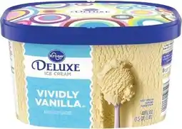 Kroger Kroger Deluxe Ice Cream offer