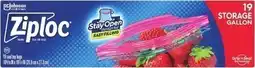 Kroger Ziploc Storage Bags offer