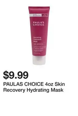 Marshalls PAULAS CHOICE 4oz Skin Recovery Hydrating Mask offer