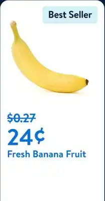 Walmart Fresh Banana Fruit offer