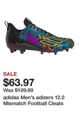 Dick's Sporting Goods adidas Men's adizero 12.0 Mismatch Football Cleats offer