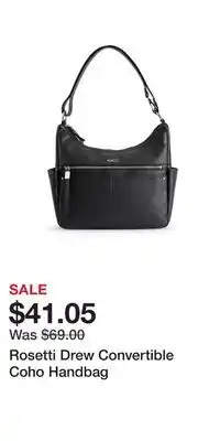 Kohl's Rosetti Drew Convertible Coho Handbag offer