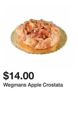 Wegmans Wegmans Apple Crostata offer