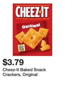 Wegmans Cheez-It Baked Snack Crackers, Original offer