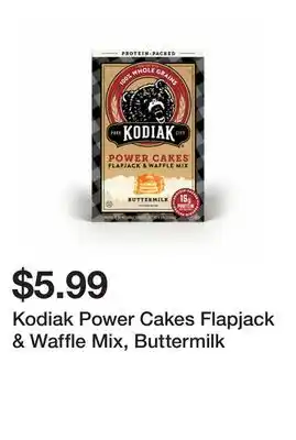 Wegmans Kodiak Power Cakes Flapjack & Waffle Mix, Buttermilk offer